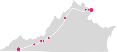 हाइलैंड्स रिदम का नक्शा