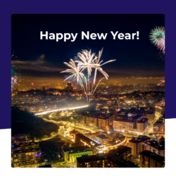 आतिशबाजी के साथ नया साल मुबारक हो फोटो